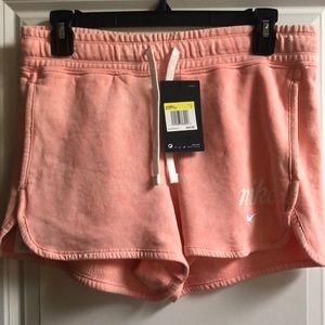 nike terry cloth shorts womens